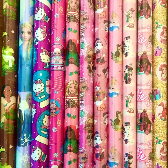 DISNEY FROZEN CHRISTMAS GIFT WRAP - Picture 7 of 12